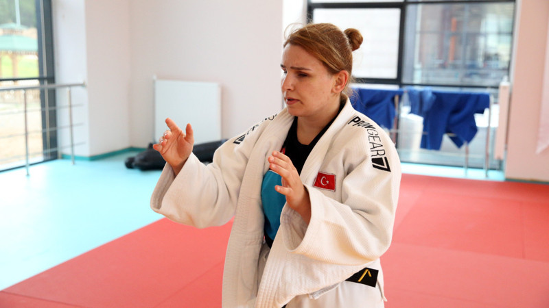 Görme engelli judocu, oğullarına verdiği "altın" sözünü Paris'te gerçekleştirmek istiyor