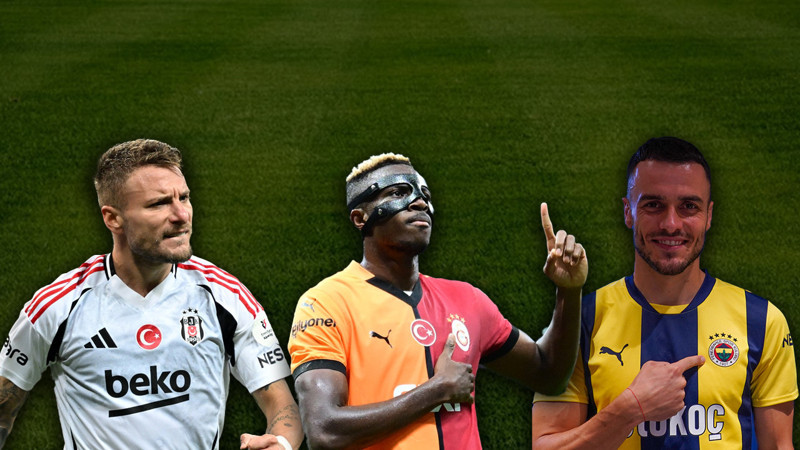 Osimhen, Immobile'ye tarihi fark attı