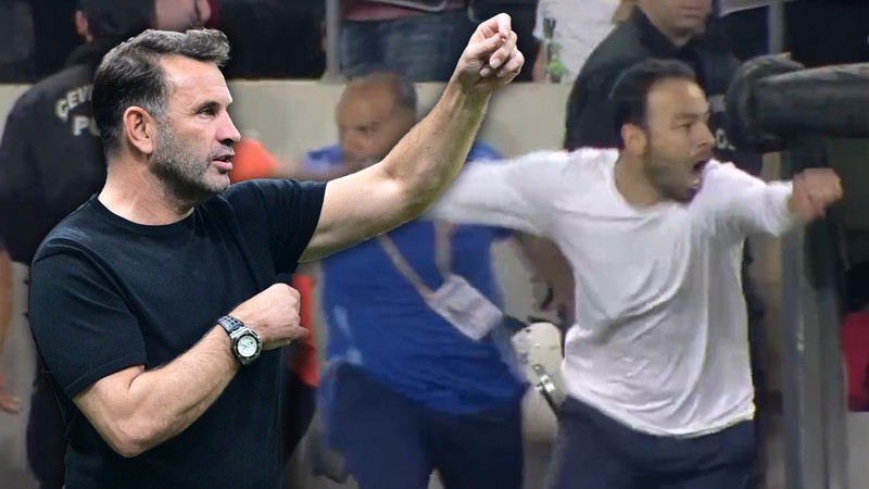 Selçuk İnan'dan çılgın gol sevinci! Okan Buruk da çok mutlu oldu