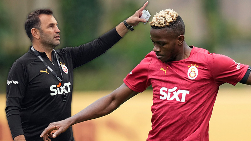 Florya'da Osimhen gelişmesi! Okan Buruk bu kadarını beklemiyordu