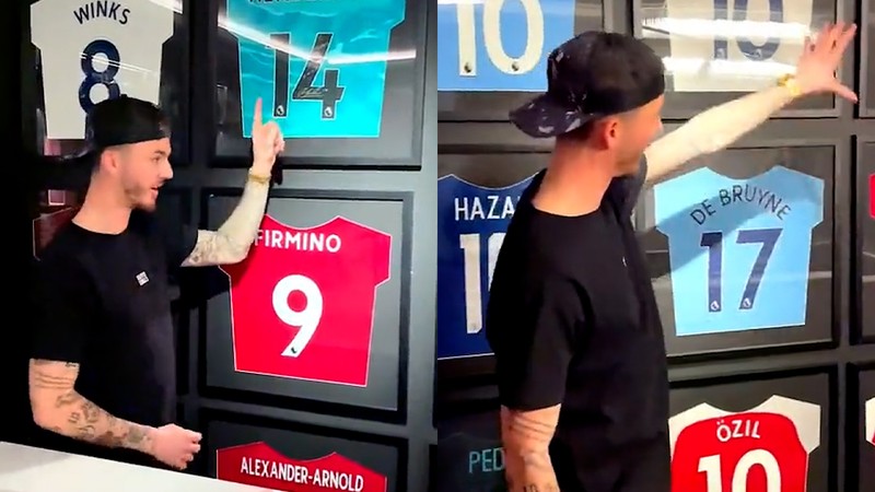 James Maddison, forma koleksiyonunu tanıttı