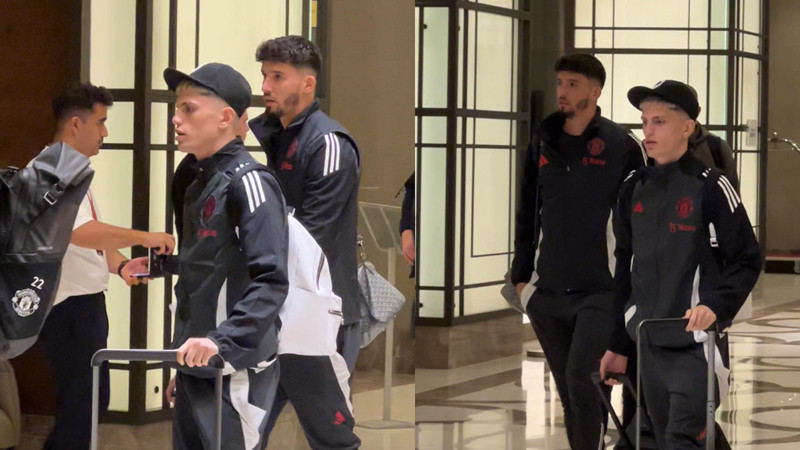 Manchester United kafilesi, İstanbul'a geldi