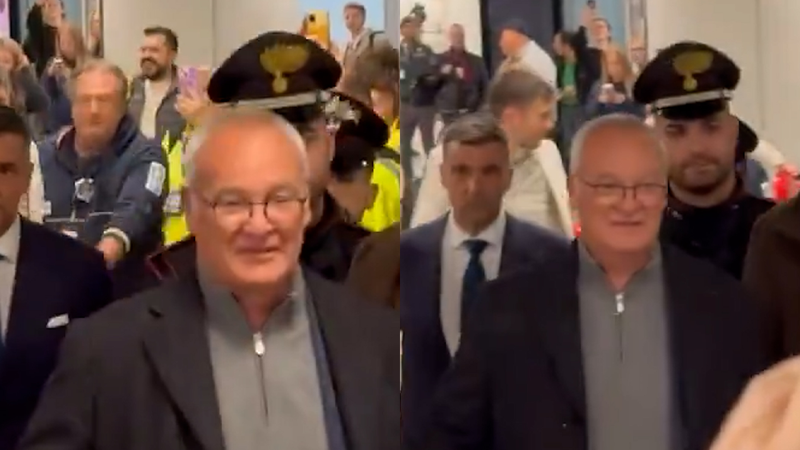 Claudio Ranieri, Roma'ya geldi!