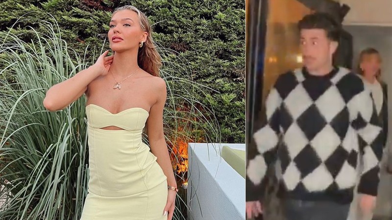 Melisa Döngel, futbolcu sevgilisiyle görüntülendi