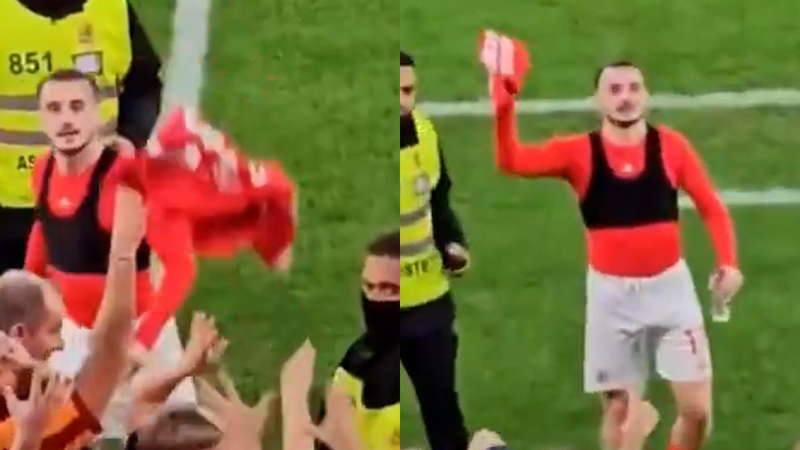 Kerem Aktürkoğlu'ndan taraftara hediye...