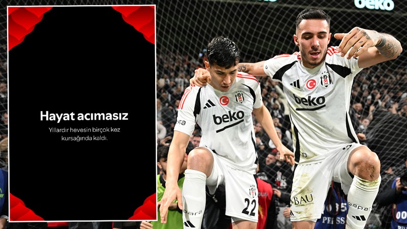 Beşiktaş'tan Fenerbahçe'ye maç sonu olay gönderme: Yıllardır hevesin birçok kez kursağında kaldı!
