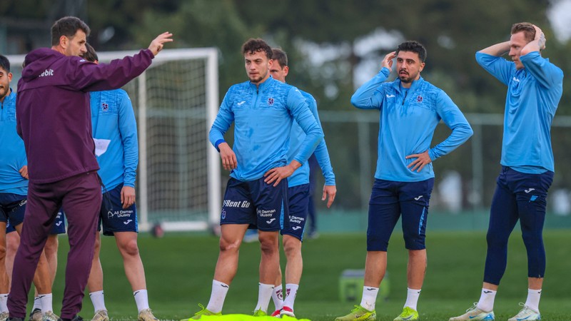 Trabzonspor, Galatasaray maçı hazırlıklarını sürdürdü