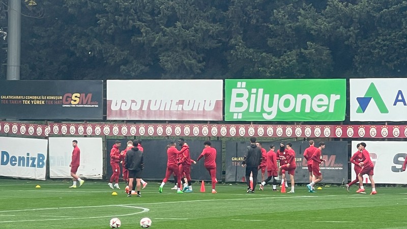 Malmö maçı öncesi Galatasaray son antrenmanını yaptı!