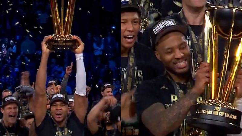 NBA Kupası şampiyonu Milwaukee Bucks oldu!