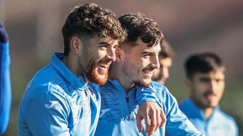 Trabzonspor, yeni yılın ilk idmanını yaptı