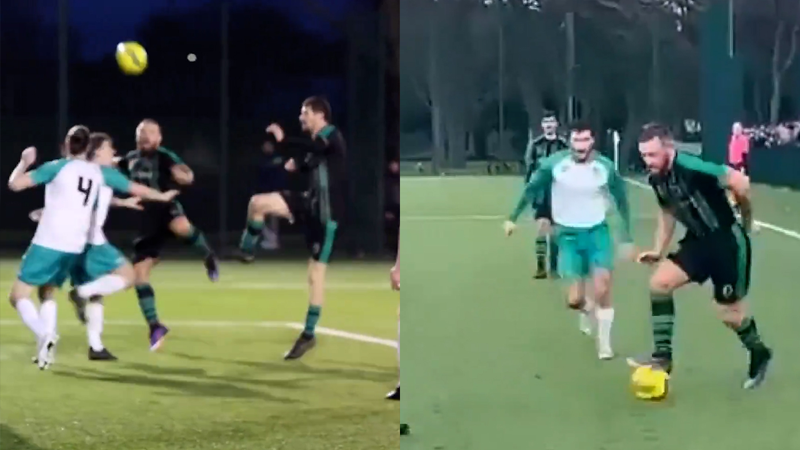 Conor Mcgregor, futbol oynuyor...