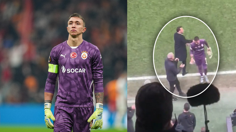 Muslera'nın olay hareketine Okan Buruk'tan cevap geldi