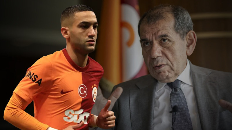 Galatasaray'da Hakim Ziyech krizi patlak verdi Faslı yıldız, Dursun Özbek'i çılgına çevirdi