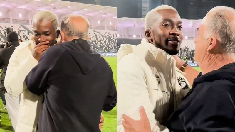 Fatih Terim ve Henry Onyekuru yıllar sonra bir arada!