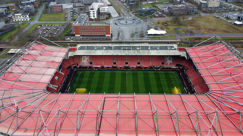 Beşiktaş'ın Twente deplasmanında kader maçına çıkacağı De Grolsch Veste Stadyumu