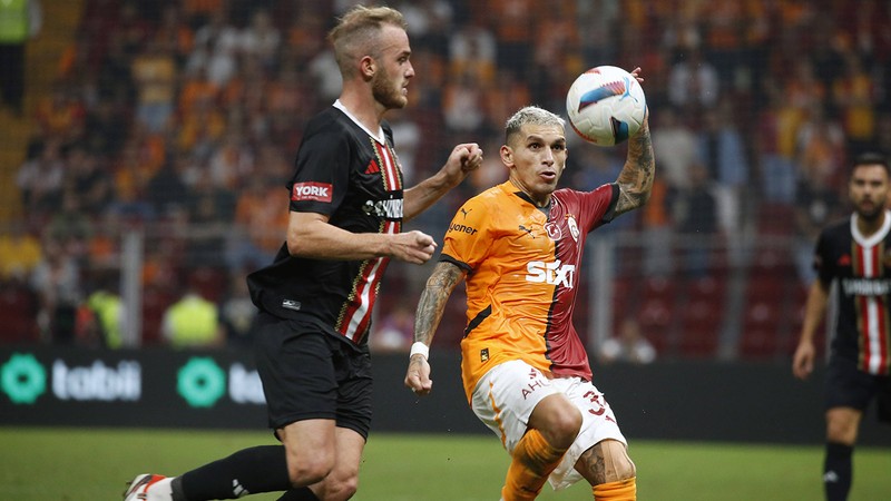 Galatasaray ile Gaziantep FK, ligde 12. randevuda