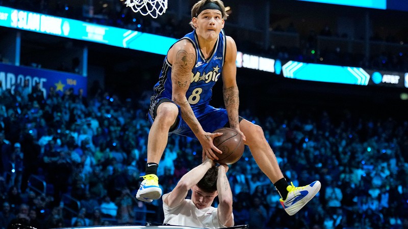 NBA All-Star'da smaç yarışmasını kazanan Mac McClung tarihe geçti