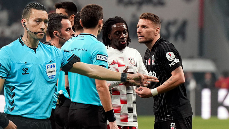Beşiktaş-Gaziantep FK maçının hakemi Zorbay Küçük'e sert eleştiri! "3 Kırmızı kartı atladı"