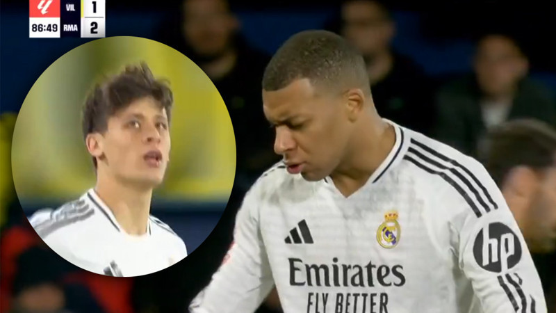 Kylian Mbappe'den Arda Güler'e fırça! Kameralar da yakaladı