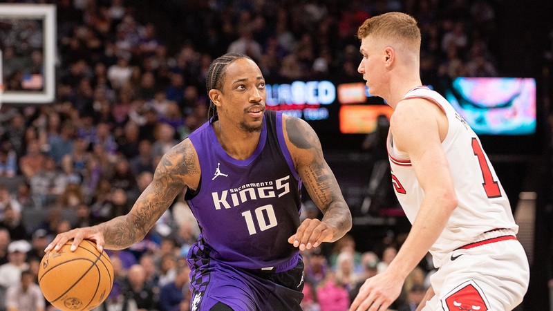 NBA'de DeRozan'ın 25 bin sayıya ulaştığı maçta Bulls, Kings'i 128-116 yendi