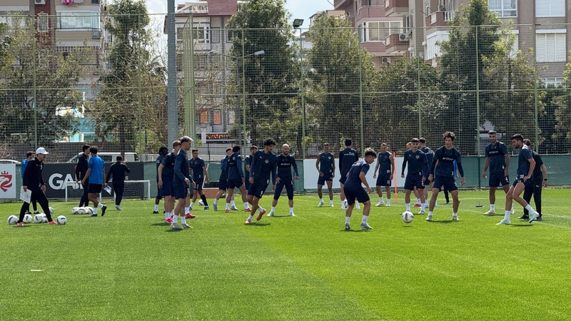 Alanyaspor, Bodrum FK maçı hazırlıklarını sürdürdü