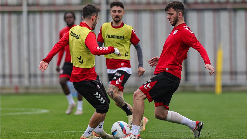 Samsunspor'un Eyüpspor maçı hazırlıkları devam etti
