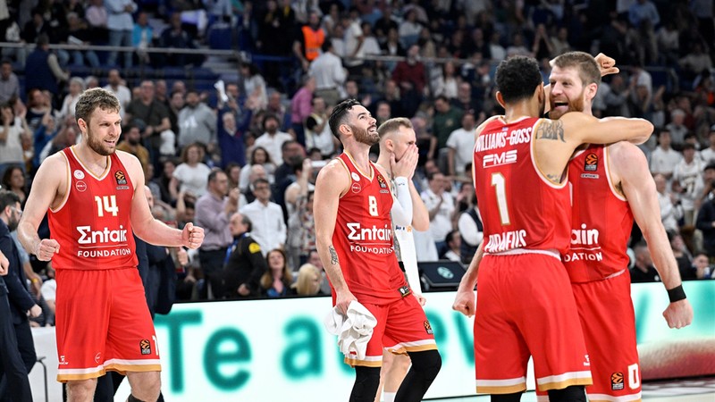 Olympiakos, Real Madrid'i eledi ve Final-Four'a kaldı