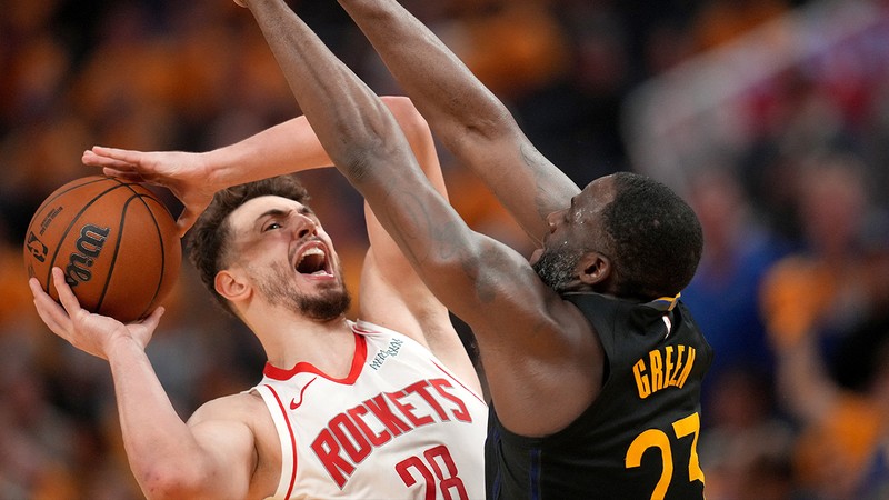 Alperen Şengün, 21 sayı 14 ribaund, 6 asist yaptı Rockets, Warriors'a şans tanımadı