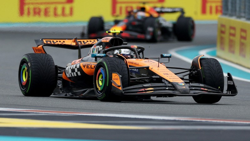 Formula 1 Miami Grand Prix'sinde sprint yarışını Lando Norris kazandı