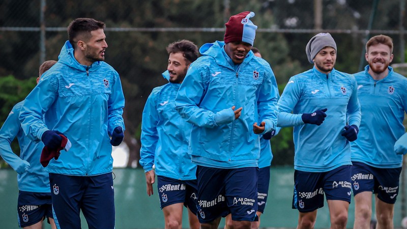 Trabzonspor, Kasımpaşa maçının hazırlıklarına devam etti