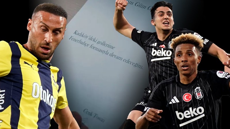 Beşiktaş Kadıköy'de Cenk Tosun'dan fazla gol attı! "Kadıköy’deki gollerime Fenerbahçe formasıyla devam edeceğim" yazıp imzalamıştı...
