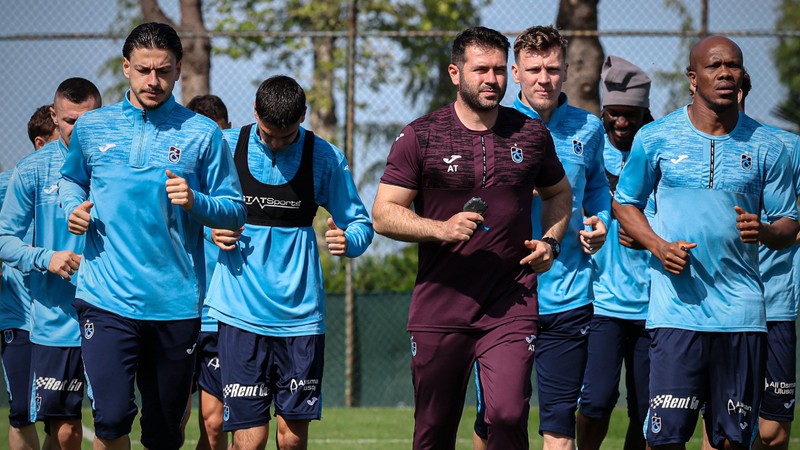 Trabzonspor, Galatasaray maçının hazırlıklarını sürdürdü