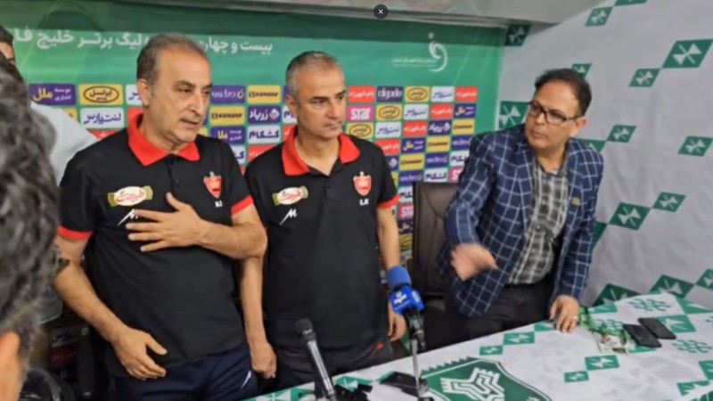 İran'da İsmail Kartal basın toplantısını terk etti