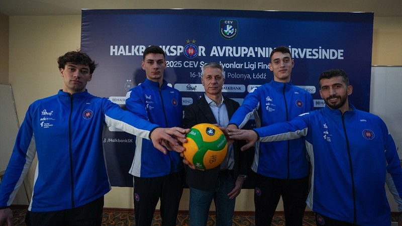 Halkbank, CEV Şampiyonlar Ligi'nde Dörtlü Final'e hazır