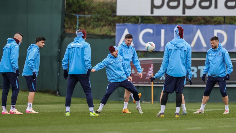 Trabzonspor'un Galatasaray maçı hazırlıkları tamamlandı