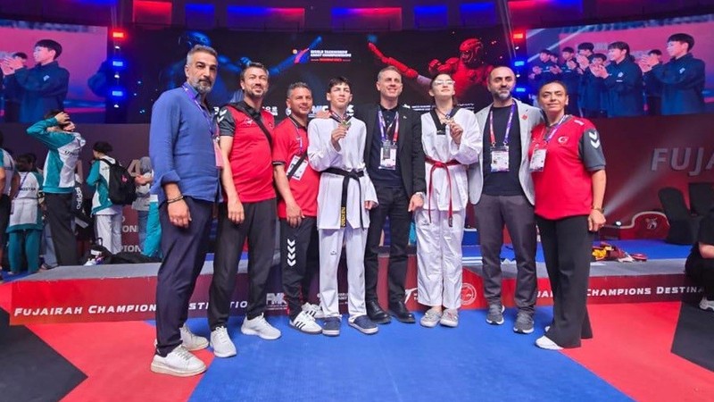 Türkiye, Dünya Yıldızlar Taekwondo Şampiyonası’nda iki madalya daha kazandı