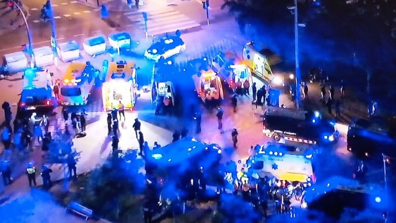 Barcelona olayların gölgesinde şampiyon oldu! 13 yaralı...