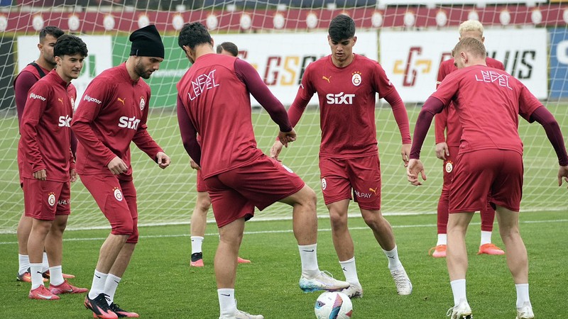 Galatasaray, Kayserispor maçının hazırlıklarına başladı