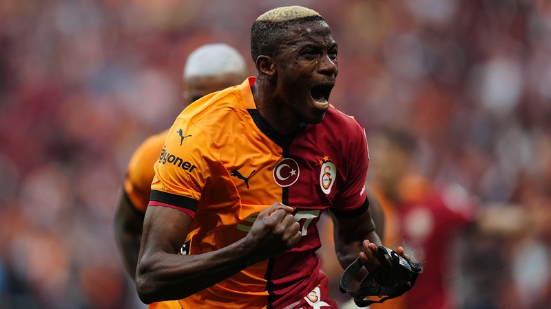 Victor Osimhen'in gol anonsunu kızı yaptı!