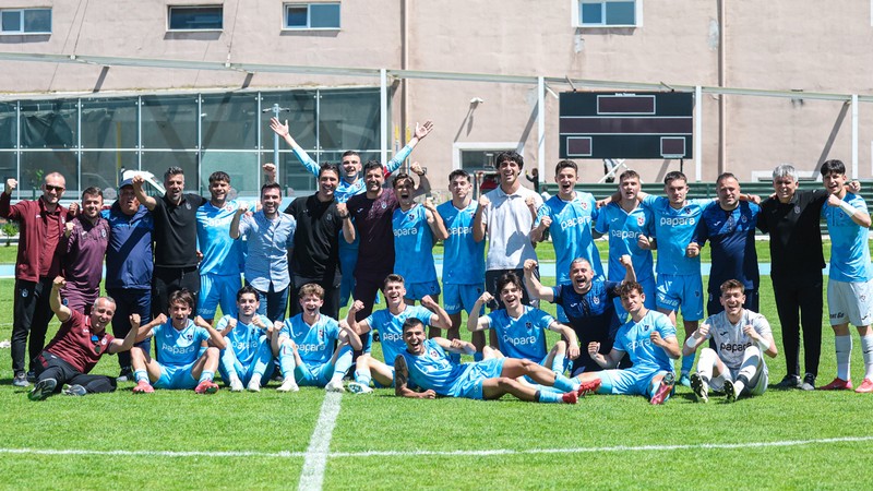 U19 Elit A Ligi şampiyonu Trabzonspor oldu