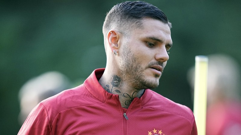 Göztepe-Galatasaray maçı öncesi Kemerburgaz'da Icardı sevinci
