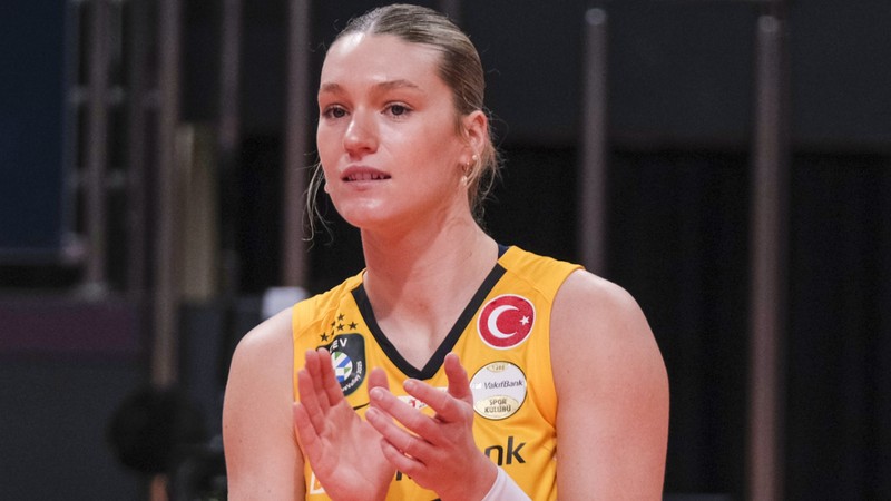 VakıfBank Kadın Voleybol Takımı'ndan Kendall Kipp'e teşekkür