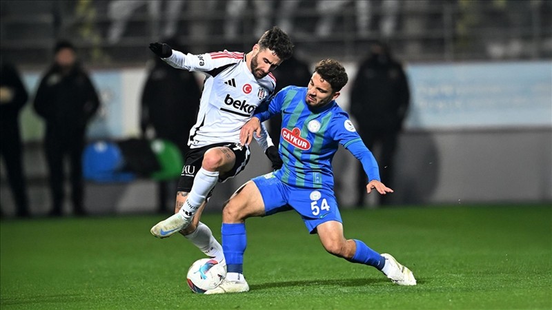 Beşiktaş ile Çaykur Rizespor Süper Lig'de 46. kez karşılaşacak