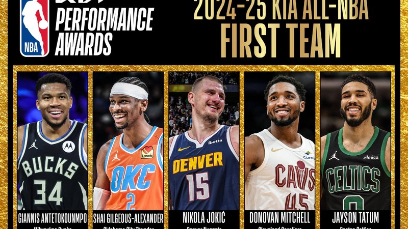 NBA'de sezonun en iyi 5'i belli oldu!