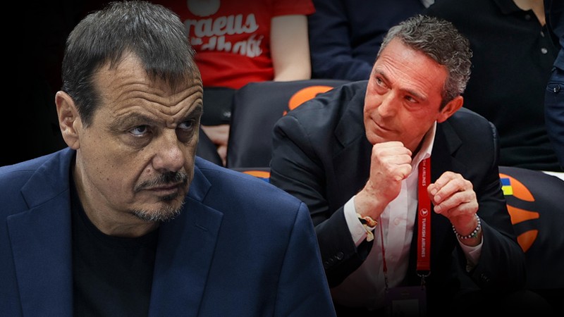Ergin Ataman sinirlendi! 'Ali Koç'a teşekkür ederim'