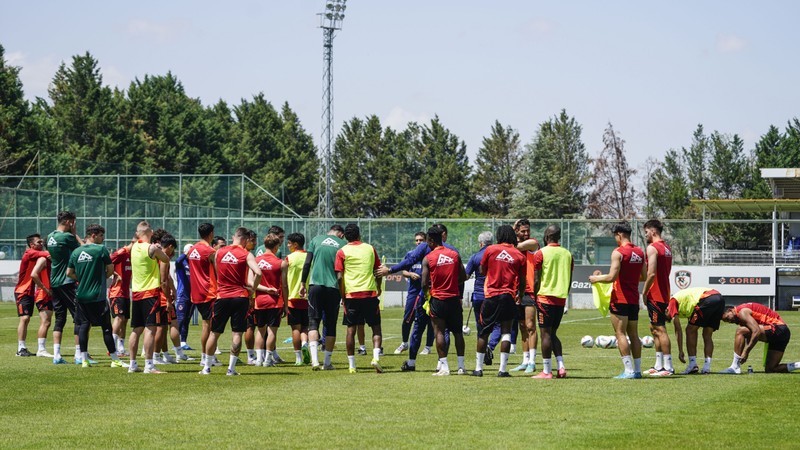 Gaziantep FK'nın Adana Demirspor maçı hazırlıkları sürdü