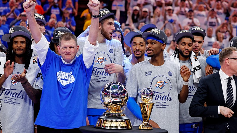 SGA çıldırdı Thunder NBA finaline yükseldi!