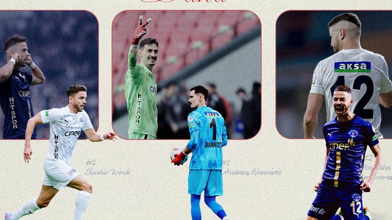 Kasımpaşa Ben Ouanes, Gianniotis ve Claudio Winck'le sözleşme uzattı