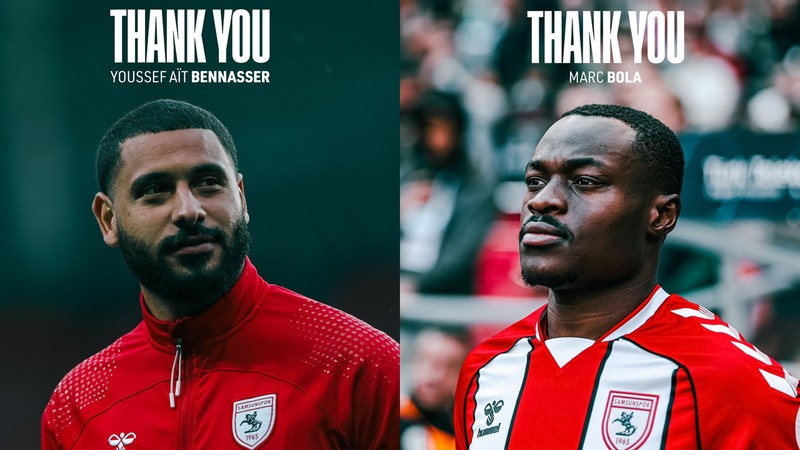 Samsunspor Benasser ve Marc Bola'yı gönderdi
