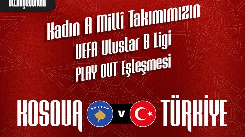 A Milli Kadın Futbol Takımı, Kosova ile eşleşti